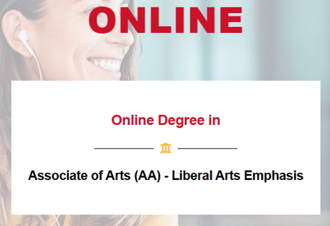 East Mississippi Community College Liberal Arts Degrees banner